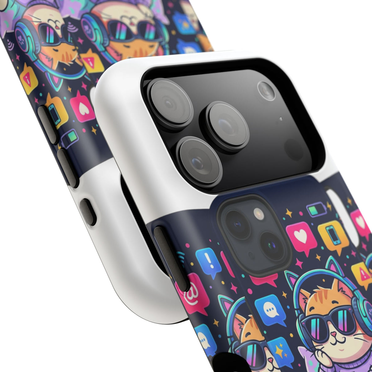 Gaming Cat Magnetic Phone Case