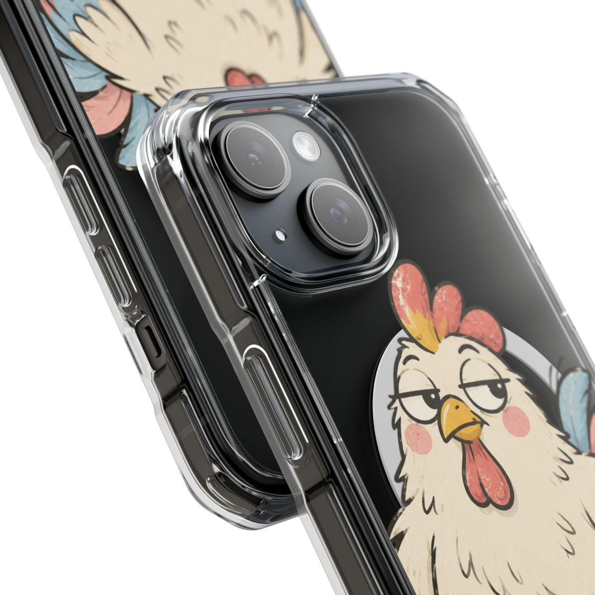 Just Hennin’ Chicken Magnetic Clear Impact Phone Case