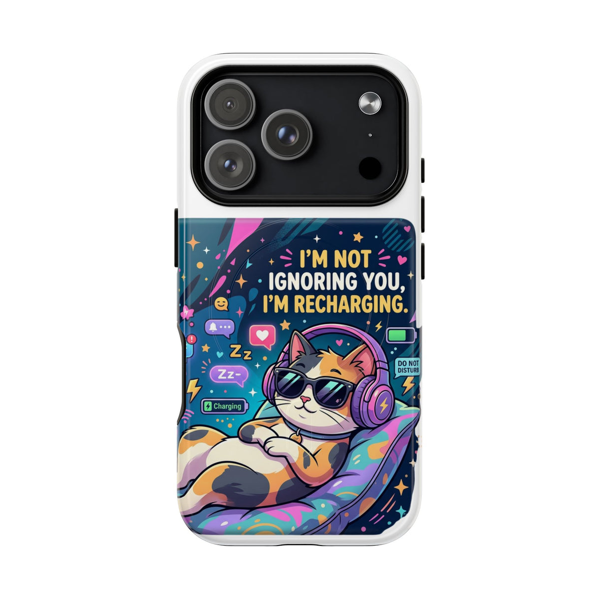 Cute Cat Magnetic Phone Case