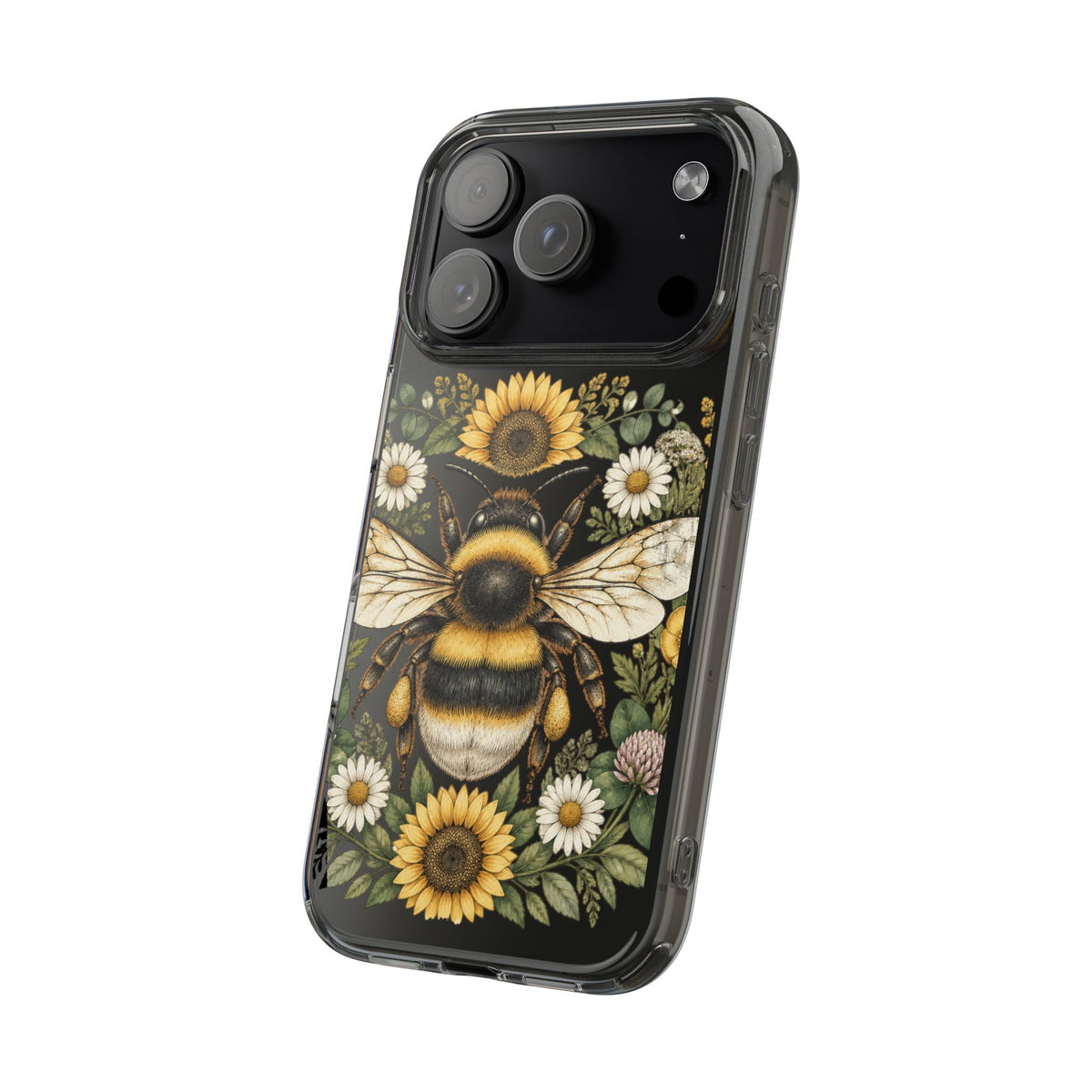 Bee and Sunflower Phone Case