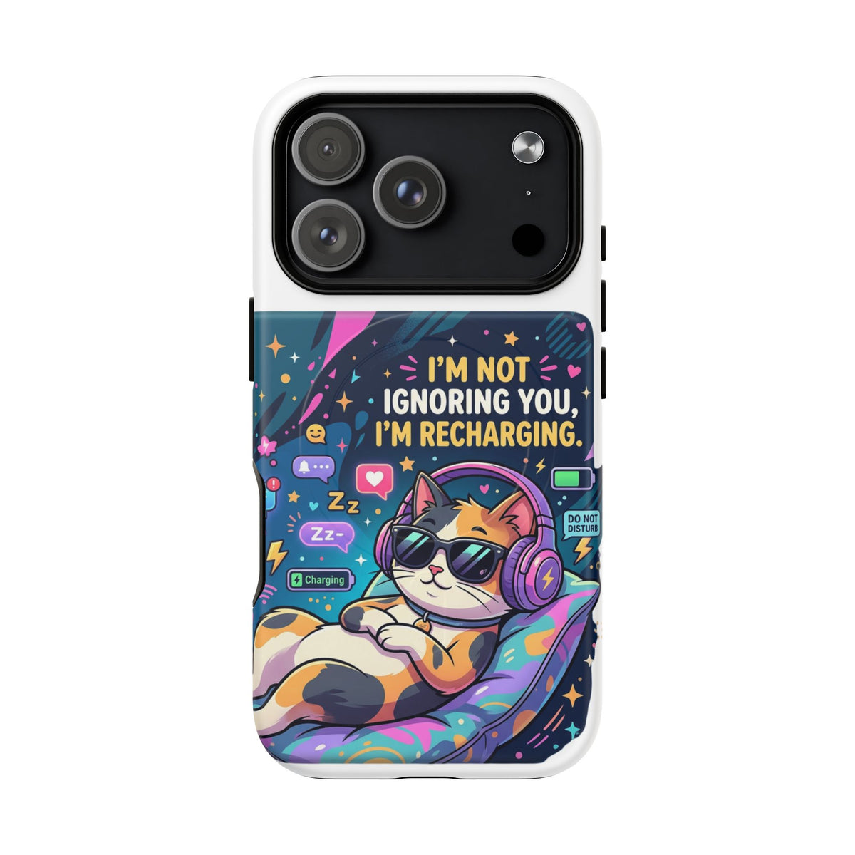 Cute Cat Magnetic Phone Case