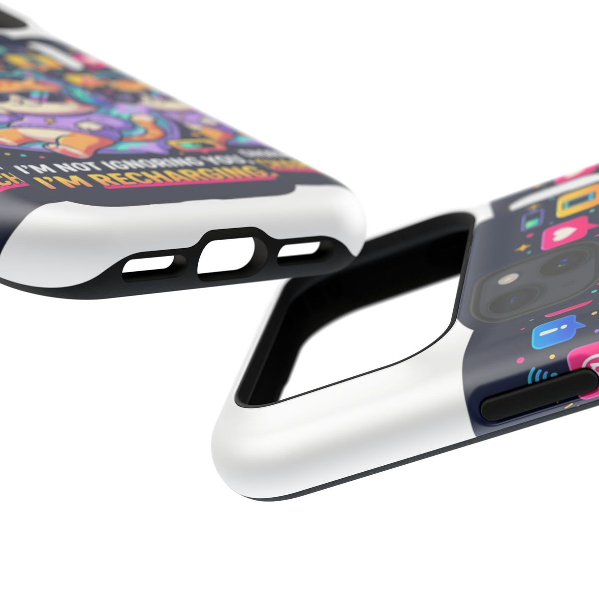 Gaming Cat Magnetic Phone Case
