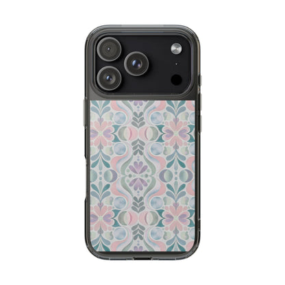 Pastel Floral Geometric Phone Case