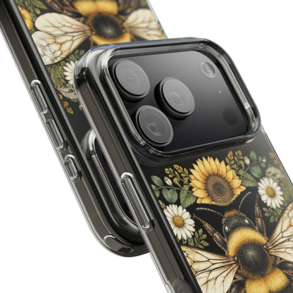 Bee and Sunflower Phone Case