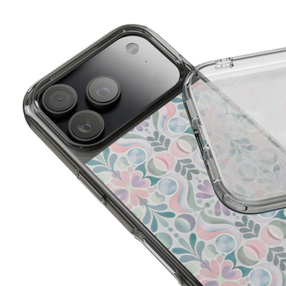 Pastel Floral Geometric Phone Case