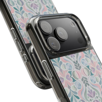Pastel Floral Geometric Phone Case