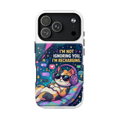 Cute Cat Magnetic Phone Case