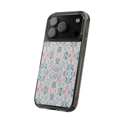 Pastel Floral Geometric Phone Case