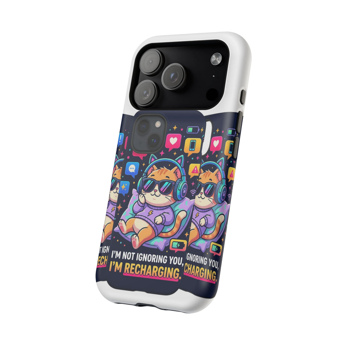 Gaming Cat Magnetic Phone Case