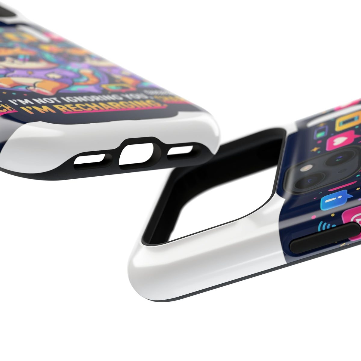 Gaming Cat Magnetic Phone Case