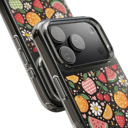Fruit and Floral Pattern Phone Case